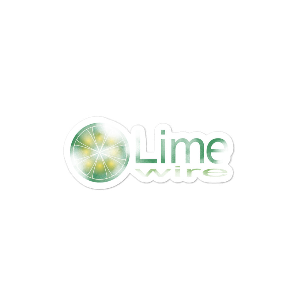 Limewire Sticker