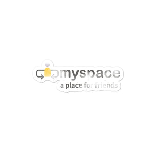 My Space Sticker