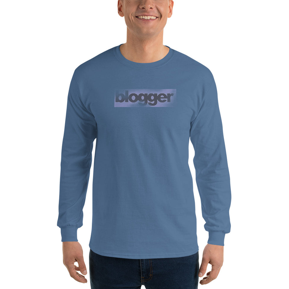 Blogger Men's Long Sleeve T-Shirt