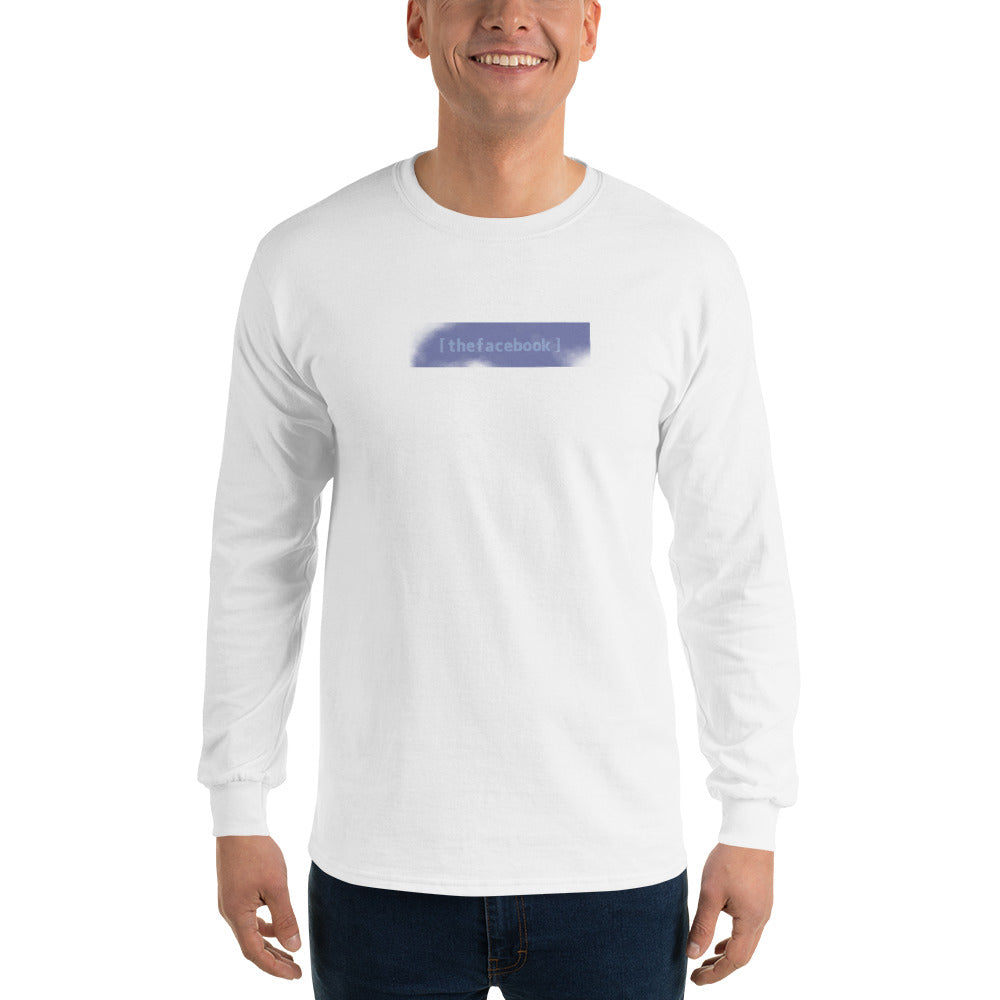 the facebook Men's Long Sleeve T-Shirt