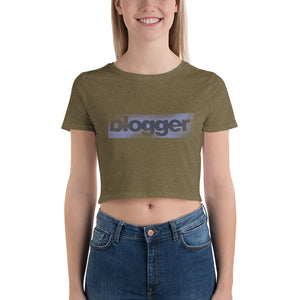 Blogger Women’s Crop Tee