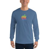 Apple by Rob Janoff Men's Long Sleeve T-Shirt