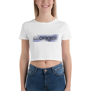 Blogger Women’s Crop Tee