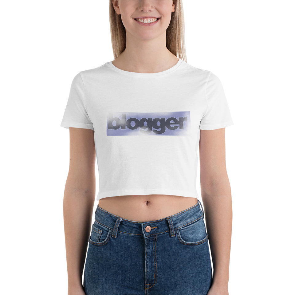 Blogger Women’s Crop Tee
