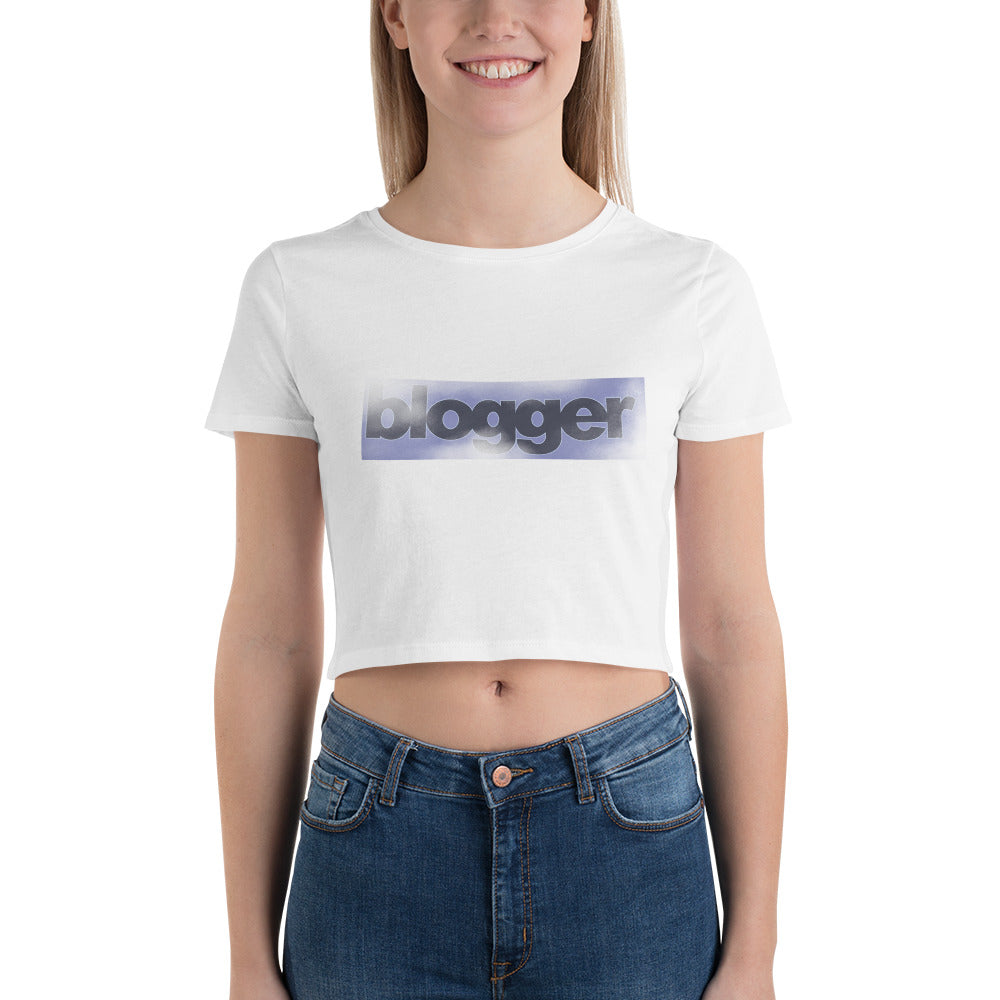 Blogger Women’s Crop Tee