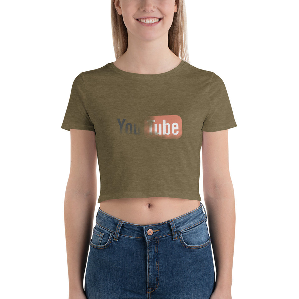 YouTube Women’s Crop Tee