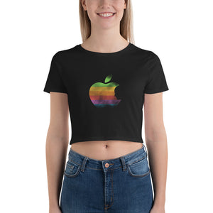 Apple by Rob Janoff Women’s Crop Tee