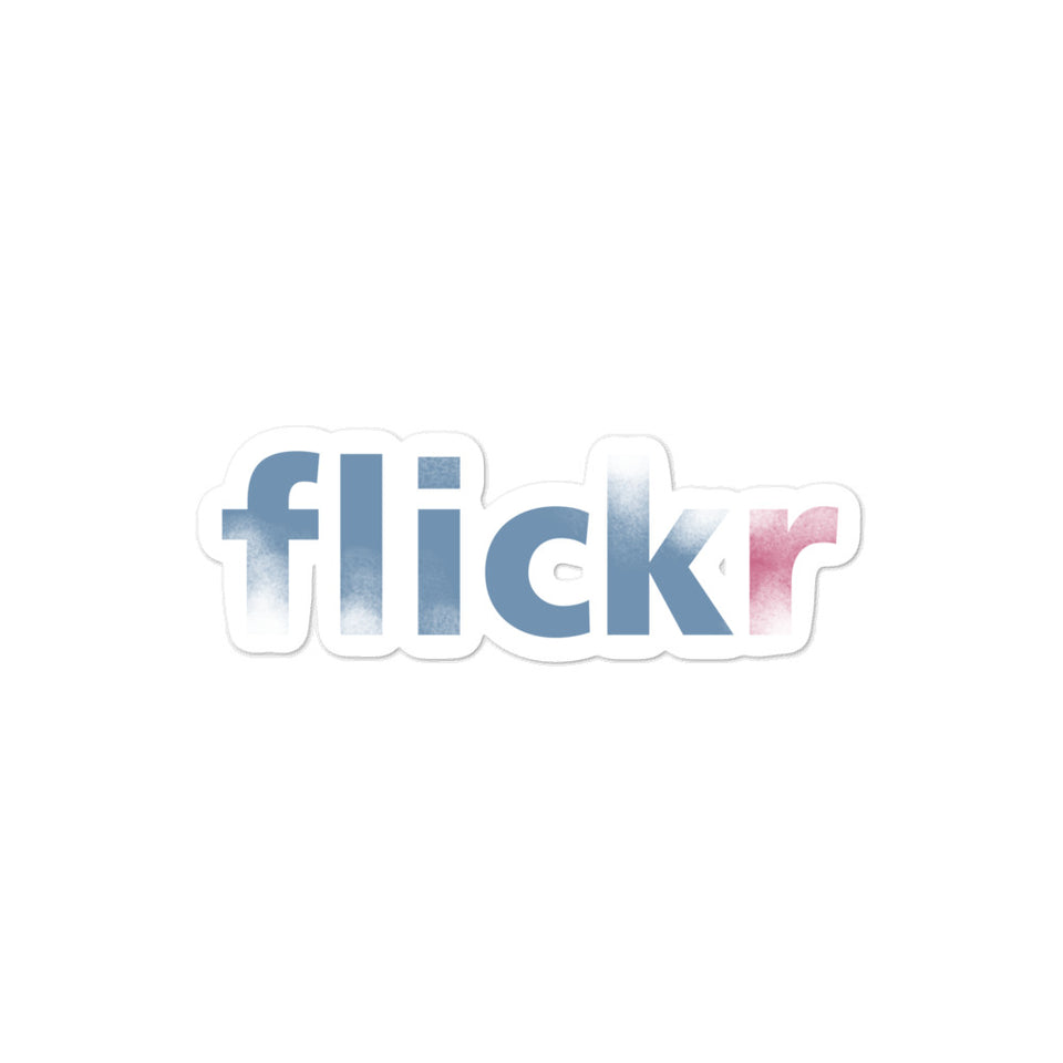 Flickr Sticker