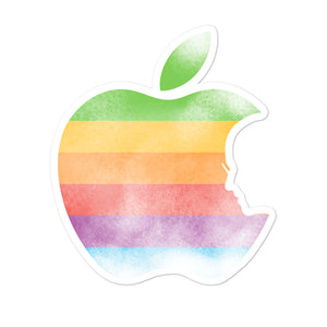 Apple by Rob Janoff Sticker