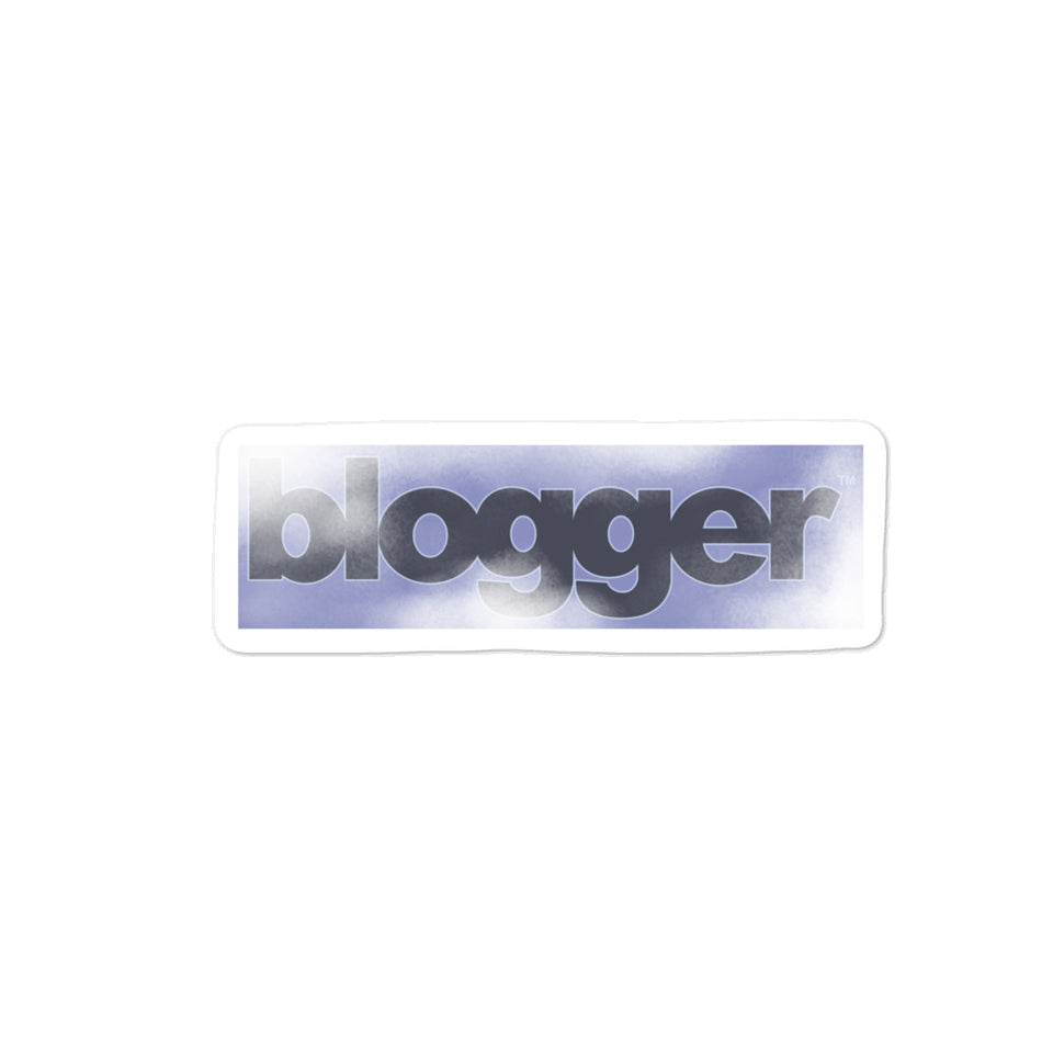 Blogger Sticker
