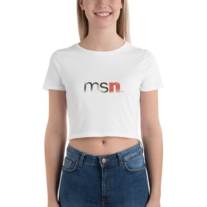 MSN Women’s Crop Tee