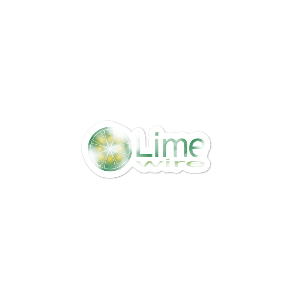 Limewire Sticker
