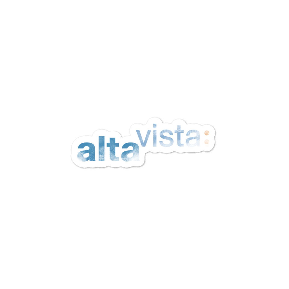 AltaVista Sticker