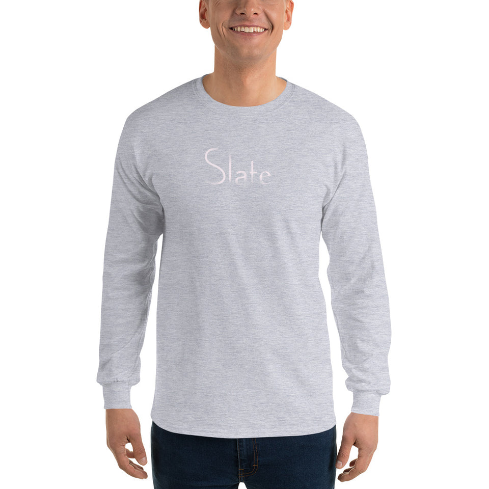 Slate Men's Long Sleeve T-Shirt