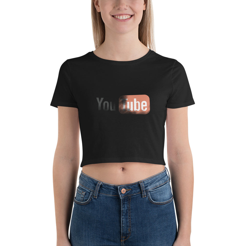 YouTube Women’s Crop Tee