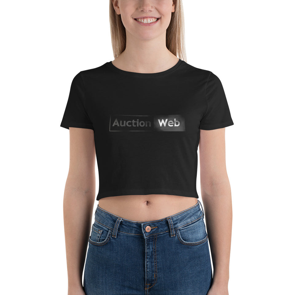 AuctionWeb Women’s Crop Tee