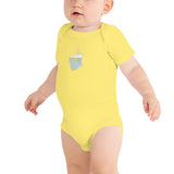 Apple translucent Baby Onesie