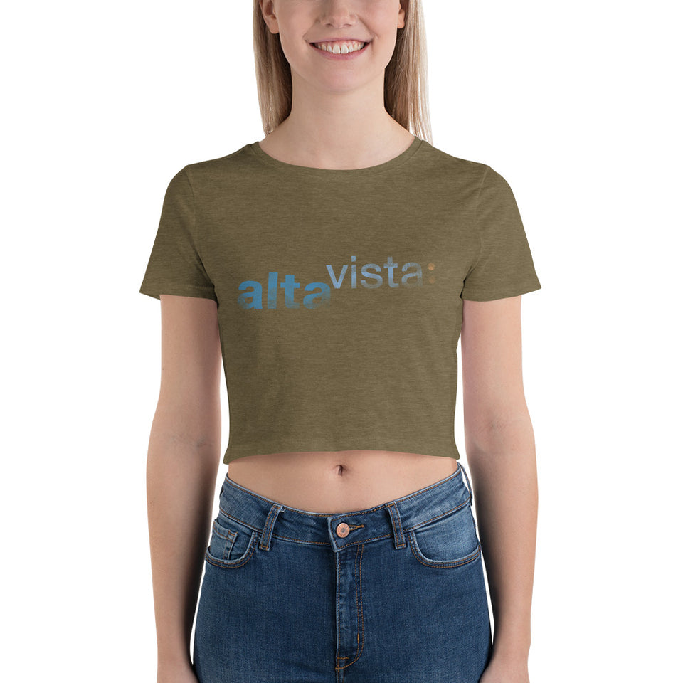 AltaVista Women’s Crop Tee