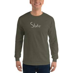 Slate Men's Long Sleeve T-Shirt