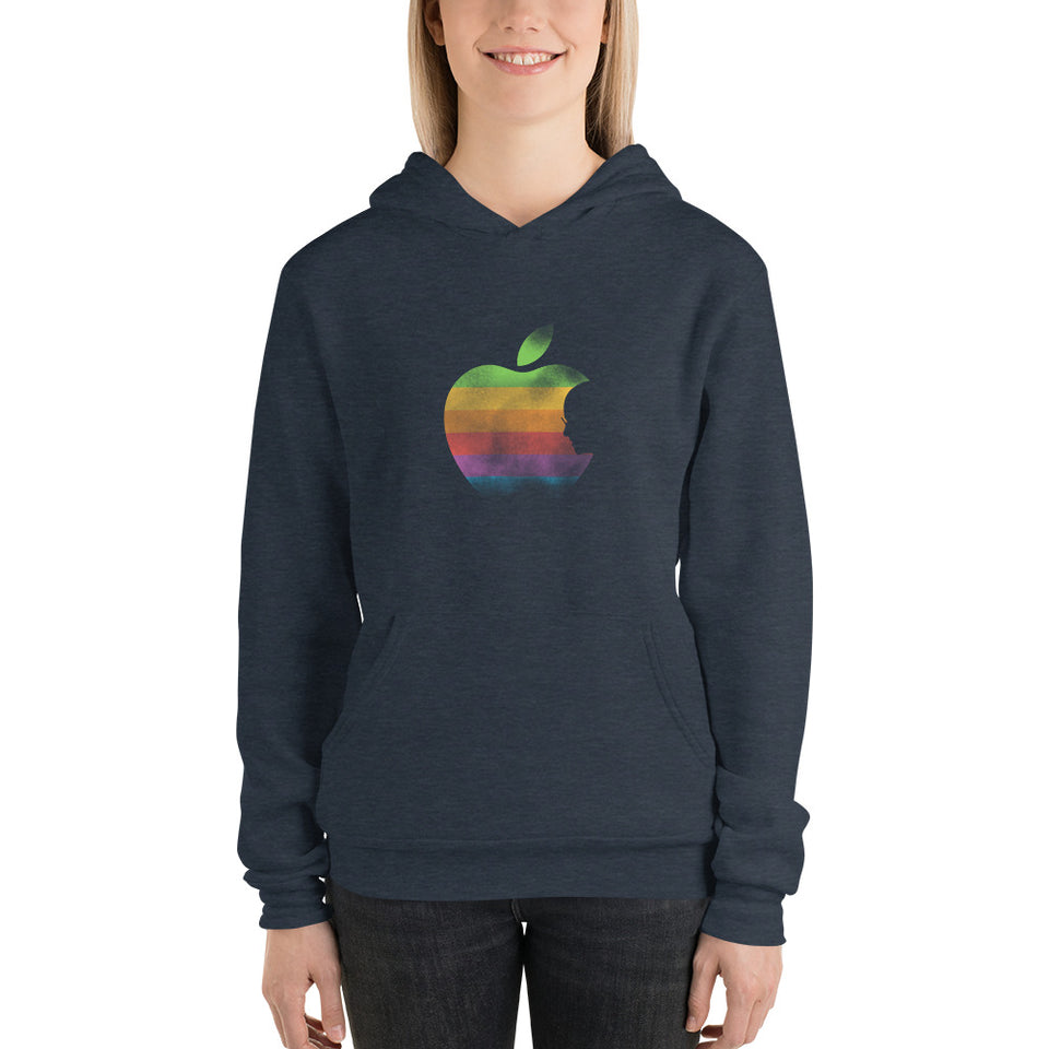 Apple by Rob Janoff Hoodie