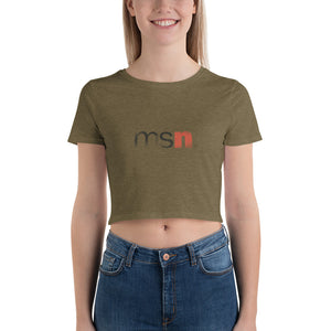 MSN Women’s Crop Tee