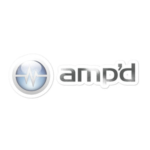 Amp'd Sticker