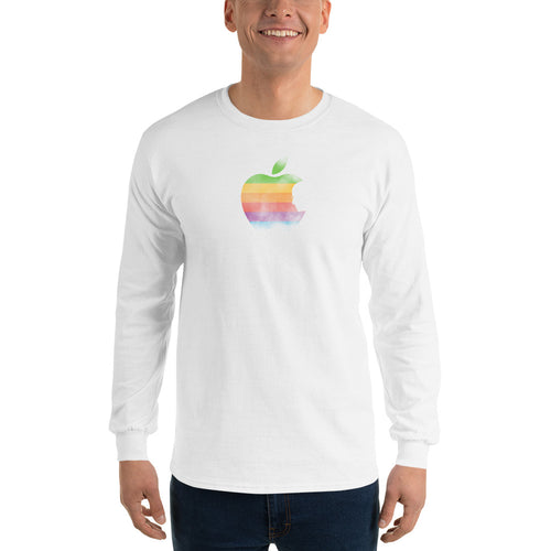 Apple by Rob Janoff Men's Long Sleeve T-Shirt