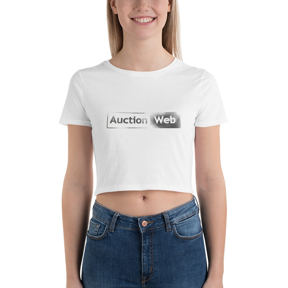 AuctionWeb Women’s Crop Tee