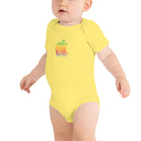 Apple by Rob Janoff Baby Onesie