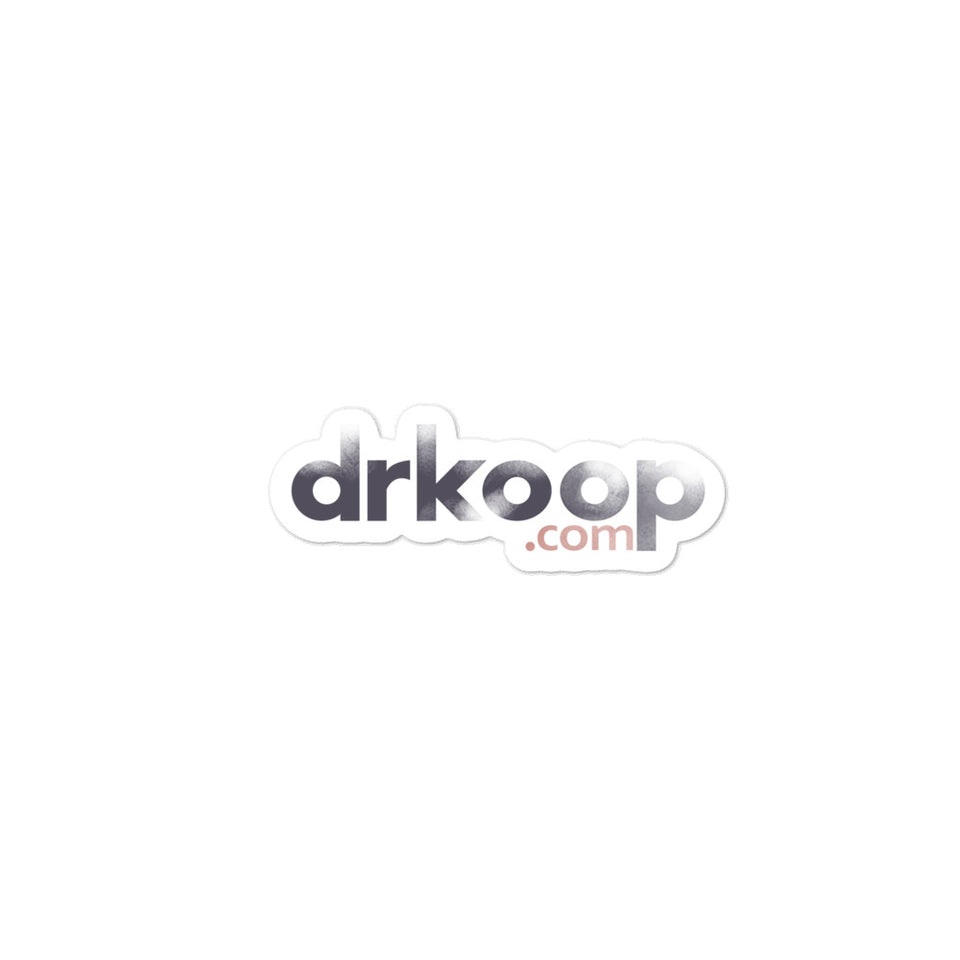 Drkoop Sticker