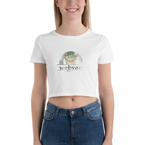 Webvan 1 Women’s Crop Tee