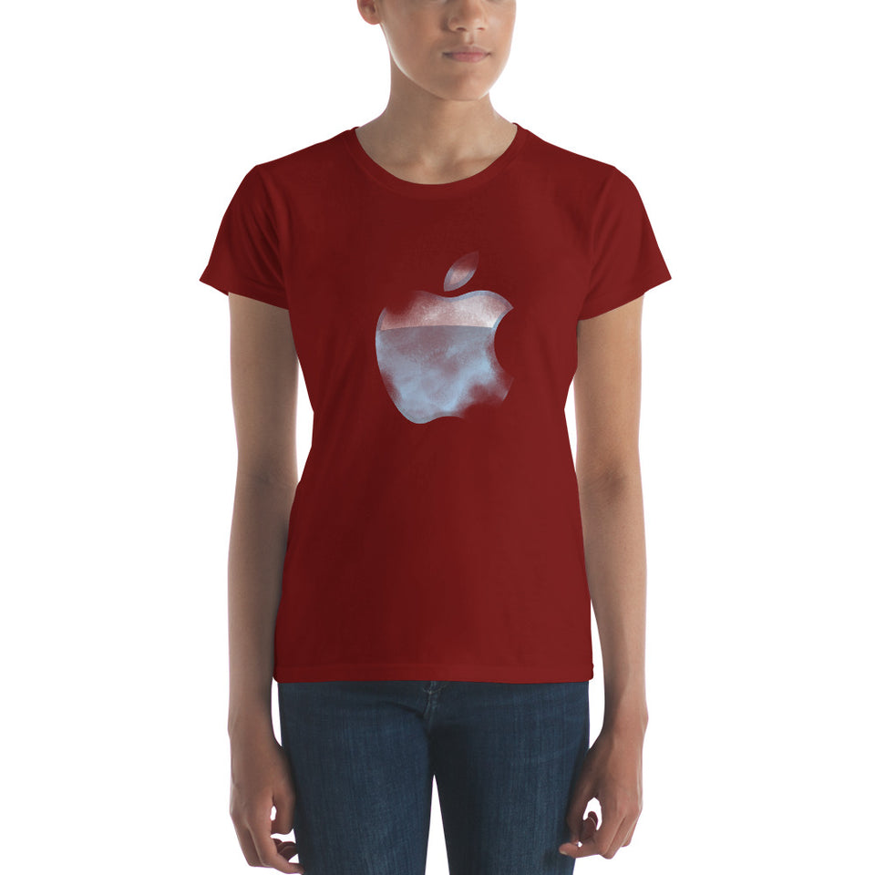 Apple translucent Women's Tee