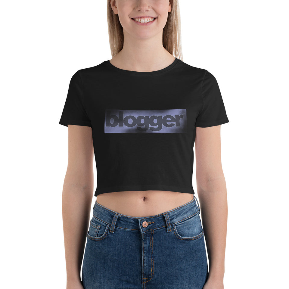 Blogger Women’s Crop Tee