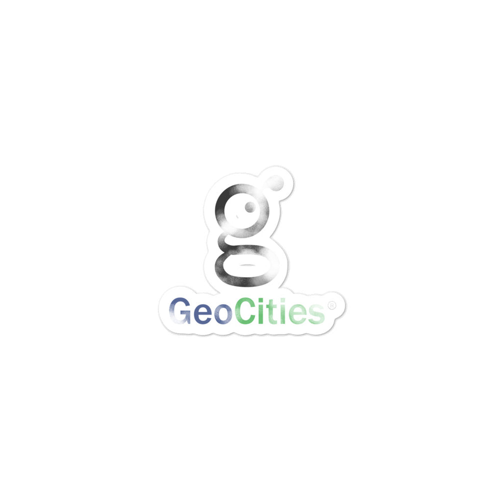 GeoCities Sticker