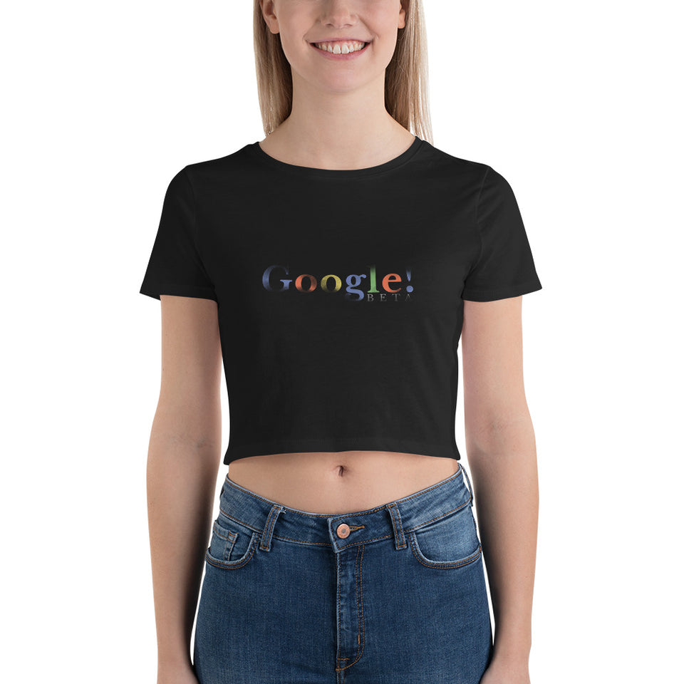 Google Beta Women’s Crop Tee
