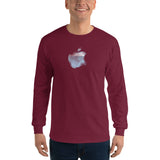 Apple translucent Men's Long Sleeve T-Shirt