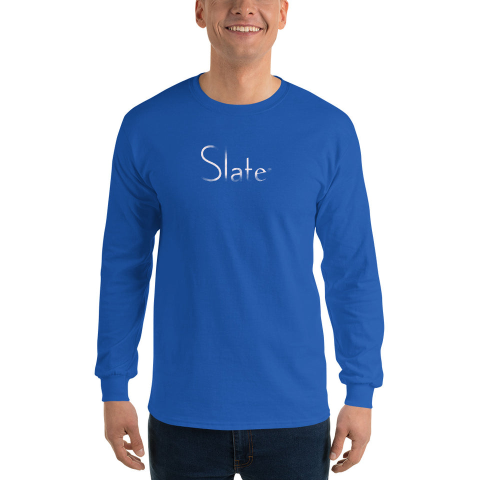 Slate Men's Long Sleeve T-Shirt