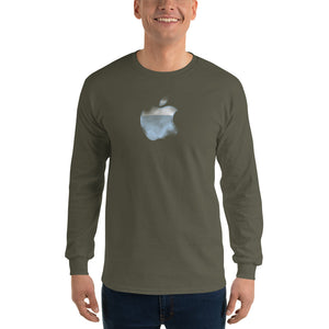 Apple translucent Men's Long Sleeve T-Shirt