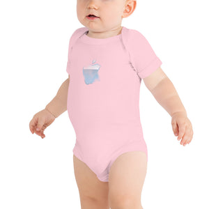Apple translucent Baby Onesie